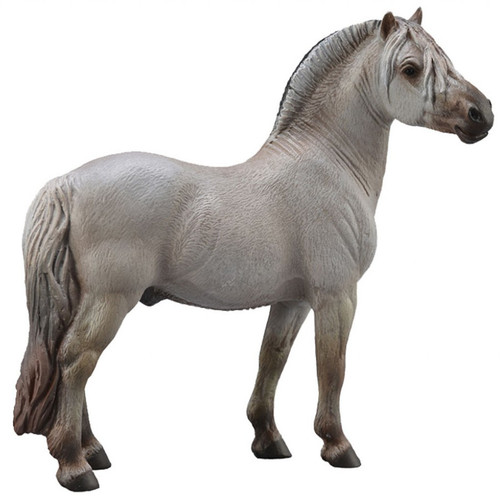 CollectA Spielzeugfigur - Fjordhengst In Braunfalbe, Detailgetreu & Robust