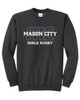 Girls Rugby Crewneck Sweatshirt