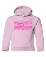 Illinois Swim Pink Hood