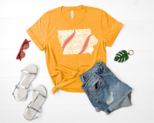 Iowa Baseball Tee
