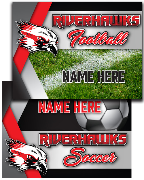 Riverhawk Yard Sign