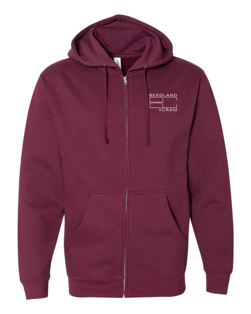 B+C Independent Trading Full-Zip Hoodie B+C Independent Trading Full-Zip Hoodie