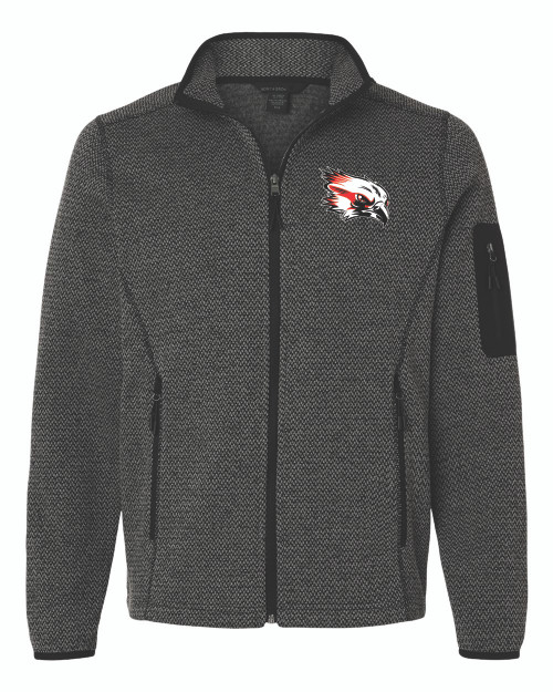 Riverhawk Men's Full-Zip Fleece Jacket Riverhawk Men's Full-Zip Fleece Jacket