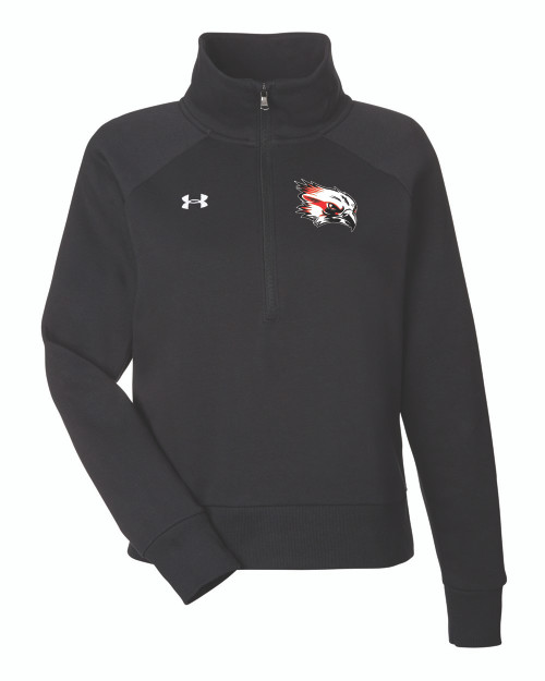 Riverhawk UA Women's Fleece Quarter-Zip Pullover Riverhawk UA Women's Fleece Quarter-Zip Pullover