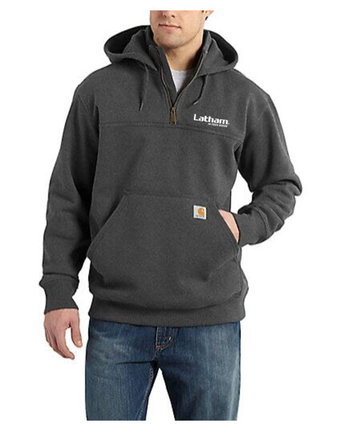 LS Carhartt Rain Defender 1/4 Zip Hood