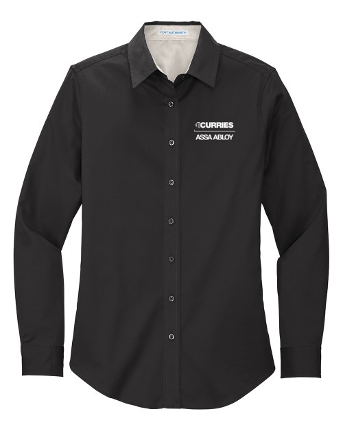 Curries Women's Long Sleeve Dress Shirt