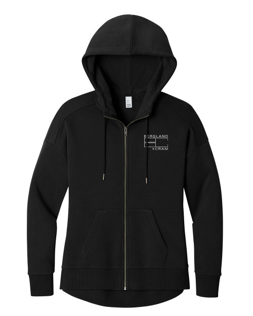 B+C Women's Drop Shoulder Full-Zip