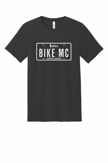 Bike MC License Plate Shirt