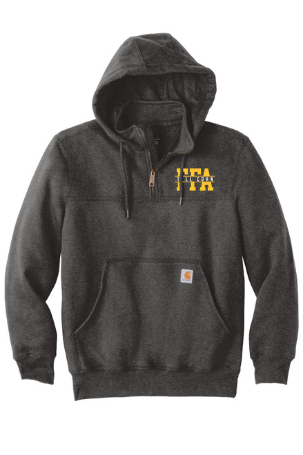 TC FFA Chapter Carhartt Rain Defender Hooded Zip Mock Sweatshirt