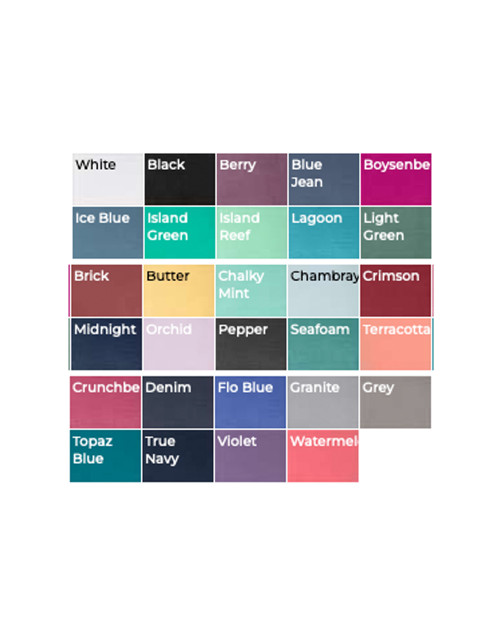 Sunrise H Comfort Colors Long Sleeve Pocket Tee