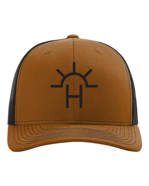 Sunrise H Richardson Snapback Trucker Hat