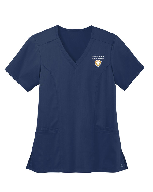 FCPH Women's Wink Premiere Flex V-Neck Scrub Combo