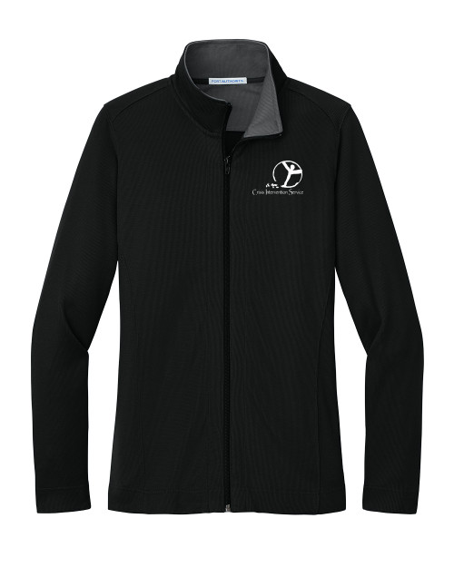 CIS PA Ladies Vertical Texture Full Zip