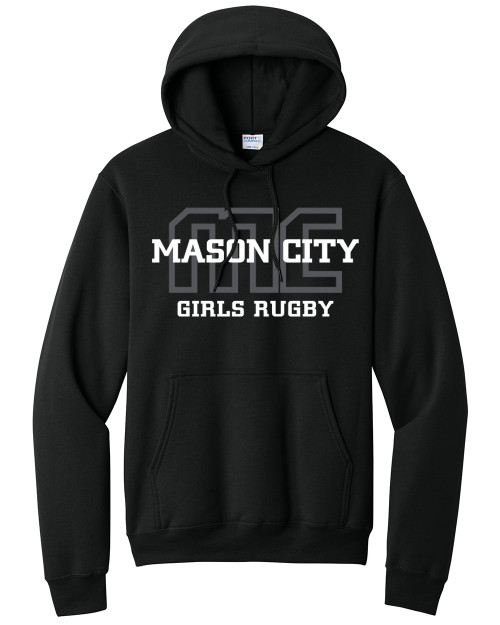 Girls Rugby Hooded Sweatshirt
