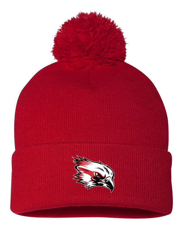 Riverhawk Pom Beanie