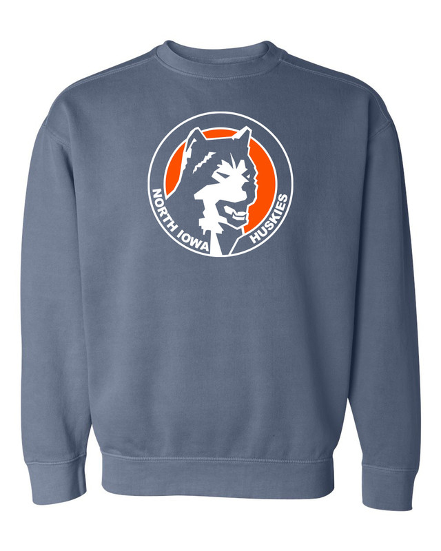 Huskies Comfort Colors Crew Sweatshirt