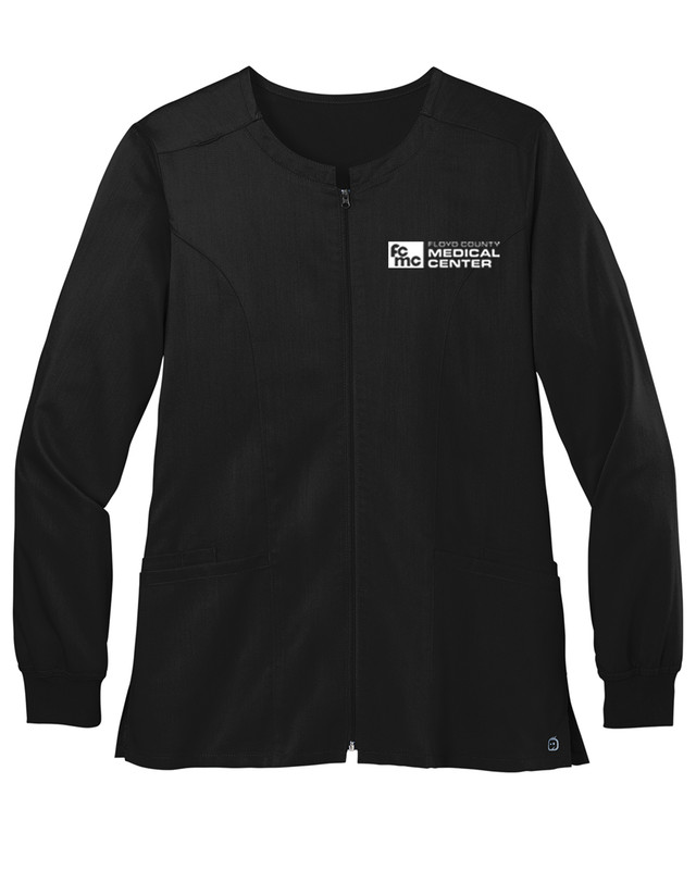 FCMC Ladies Full-Zip Scrub Jacket