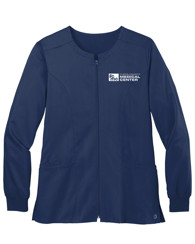 FCMC Ladies Full-Zip Scrub Jacket