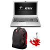 MSI PL60 7RD-002 15.6" Professional Laptop - Intel Core i7-7500U, GTX1050, 16GB DDR4, 128GB SSD +1TB, Win10 PRO