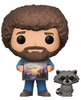 Funko Pop TV Bob Ross with Raccoon Collectible Figure