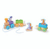 Melissa & Doug First Play Wooden Rocking Farm Animals Pull Train