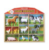 Melissa & Doug Farm Friends Collectible Toy Animal Figures (10 pcs)