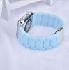 Blue Resin Band Bracelet for Apple Watch Series 4/3/2/1 (42mm/44mm)