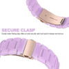 Purple Resin Band Bracelet for Apple Watch Series 4/3/2/1 (42mm/44mm)