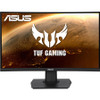 ASUS TUF Gaming 23.6" 1080P Curved Monitor (VG24VQE) - Full HD, 165Hz, 1ms, Extreme Low Motion Blur, Adaptive-Sync, FreeSync Premium, Shadow Boost, VESA Mountable, DisplayPort, HDMI, BLACK