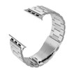 LUXE Silver Metal Link Stainless Steel Band for Apple Watch 42MM Series 5/4/3/2/1