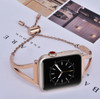 LUXE Rose Gold Metal Band Bracelet for Apple Watch 42mm Series 4/3/2/1