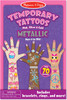 Melissa & Doug Temporary Tattoos - Metallic