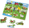 Melissa & Doug Old MacDonald's Farm Sound Puzzle - Farm Animal Toys, Sound Puzzles For Toddlers And Kids Ages 2+