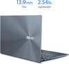 ASUS ZenBook 14 Ultra-Slim Laptop 14” Full HD NanoEdge Bezel Display, Intel Core i5-1035G1, 8GB RAM, 512GB PCIe SSD, NumberPad, Thunderbolt 3, Windows 10 Home, Pine Grey, UX425JA-EB51
