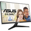 ASUS VY249HE 23.8” Eye Care Monitor, 1080P Full HD, 75Hz, IPS, Adaptive-Sync/Sync, Eye Care Plus, Color Augmentation, Rest Reminder, HDMI VGA, Frameless, VESA Wall Mountable, BLACK