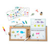 Melissa & Doug Natural Play: Draw, Create Reusable Drawing & Magnet Kit – Ocean (42 Magnets, 5 Dry-Erase Markers)