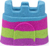 Kinetic Sand 6054549 Rainbow Castle Container, Mixed Colours