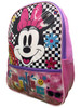Disney Minnie Mouse Girls School Backpack 16" with pockets