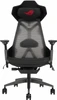 ASUS ROG Destrier Ergo Gaming Chair, Futuristic Cyborg Aesthetic, Versatile Seat Adjustments, Mobile Gaming Arm Support Mode, Acoustic Panel