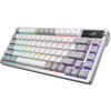 ASUS ROG Azoth 75 Wireless DIY Custom Gaming Keyboard, OLED display, Gasket-Mount, Three-Layer Dampening, Hot-Swappable ROG NX Storm Switches - White