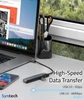 Syntech USB C to USB Hub 4 Ports, Syntech Type C to USB 3.0 Hub with A USB C to USB Adapter (USB 2.0), Thunderbolt 3 to USB Hub, Compatible with iPad Pro, iMac