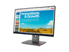 Lenovo ThinkVision P24QD-40 Monitor - Flat - 2560 x 1440 - 23.8Inch - 6Ms response time - 120 Hz refresh rate, Eclipse Black