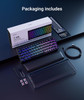 Syntech Chronos G68HE Hall Effect Rapid Trigger Keyboard, 65% Magnetic Mechanical Keyboard, 68 Keys Pre-Lubed Adjustable Magnetic Switch Support SnapTap and Macros, PBT Keycaps, Aluminum Alloy, Black