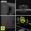 MSI MAG 322URDF E16 32-inch 3840 x 2160 (UHD) Gaming Monitor, 320Hz, FreeSync Premium, 0.05ms, Black