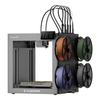 Flashforge Creator 5 4-Toolheads Multi-Color 3D Printer | 500% Faster, Zero Purge Waste