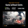 ASUS TUF Gaming Series 5 27” 4K Monitor (VG27UQEL5A) - UHD (3840 x 2160), Dual Mode (4K 80Hz or FHD 310Hz), 0.3ms