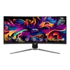 MSI MAG 341CQP QD-OLED X28 Curved Gaming Monitor, Metallic Black, 34" QD-OLED Panel, 3440 x 1440 (UWQHD), 280Hz Refresh