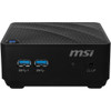 MSI Cubi N Mini PC, Intel Celeron N4500, 4GB Memory, 128GB SSD, Dual Display, Silent, Windows 10 PRO (JSL-04SUS)