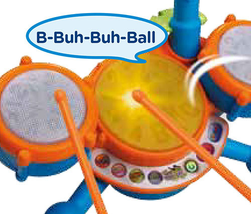 VTech, KidiBeats Drum Set, Toy Drums, Musical Toy, Learning Toy