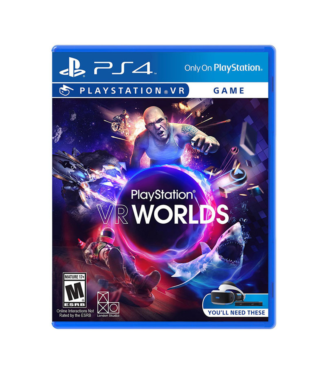 Mobile Advance PlayStation 4 VR VR Worlds Exclusive Console